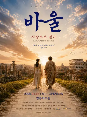 바울: 사랑으로 걷다 [대학로] 포스터