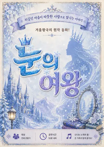 눈의 여왕 [서울 금천] 포스터