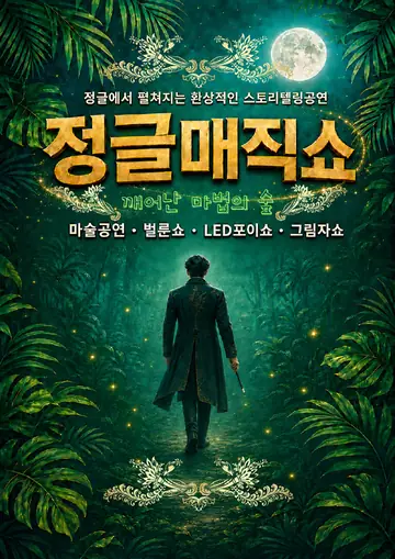 정글 매직쇼 [대구] 포스터